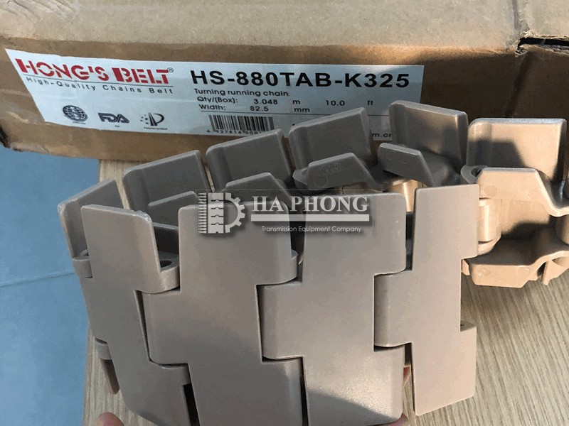 Xích nhựa Hong's Belt HS 880 TAB
