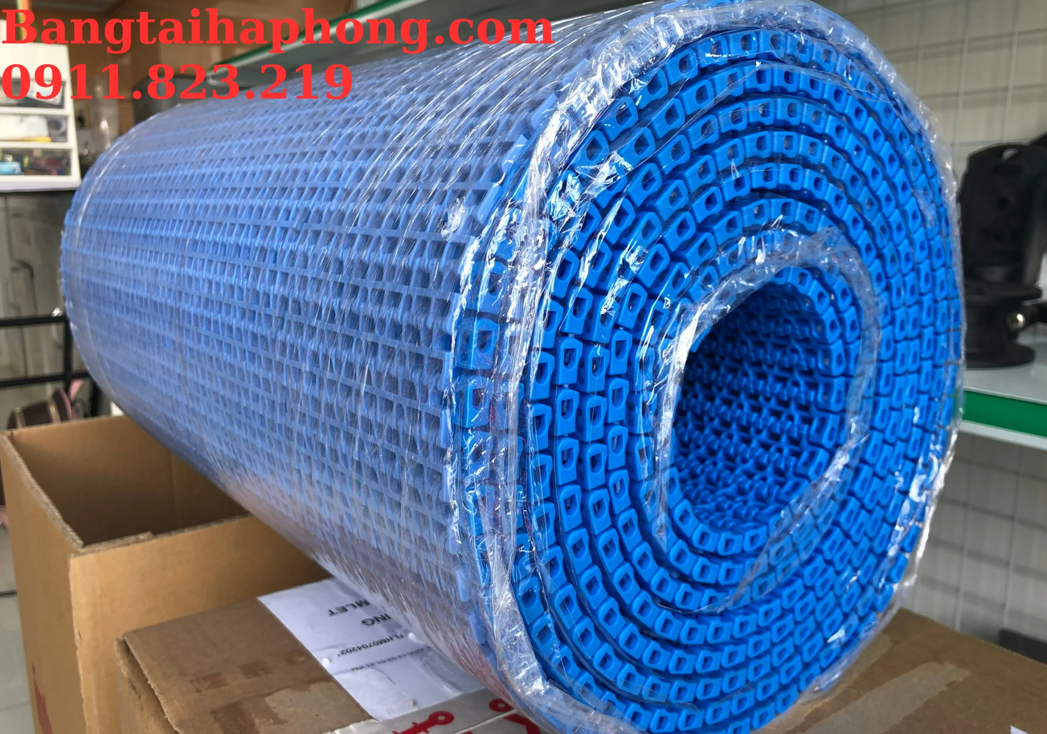 Băng tải nhựa Hong’s belt HS 1100 bước 15.2mm Ứng dụng và vật liệu băng tải HS 1100
