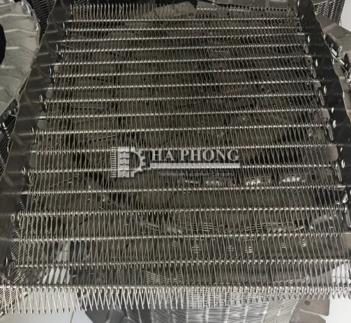 Băng tải lưới inox sợi xoắn Băng tải lưới inox sợi xoắn - Ảnh 2
