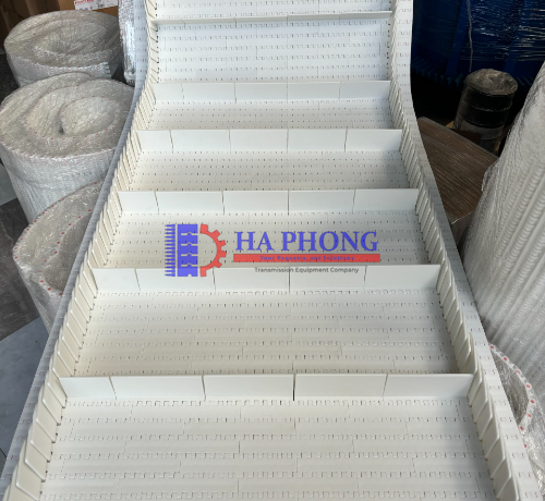 Băng tải nhựa Hong’s belt HS 200A-HD mặt kín bước 25.4mm Băng tải nhựa Hong’s belt HS 200A-HD mặt kín bước 25.4mm