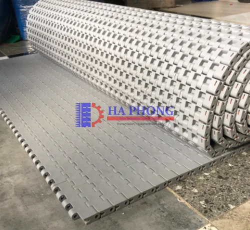 Băng tải nhựa Hong’s belt HS 3400A chịu nhiệt độ cao