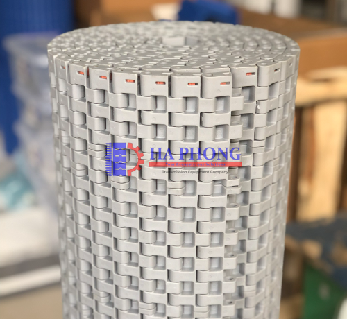 Băng tải nhựa Hong’s belt HS 3400A chịu nhiệt độ cao