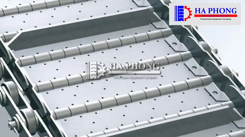 Băng tải chip kim loại