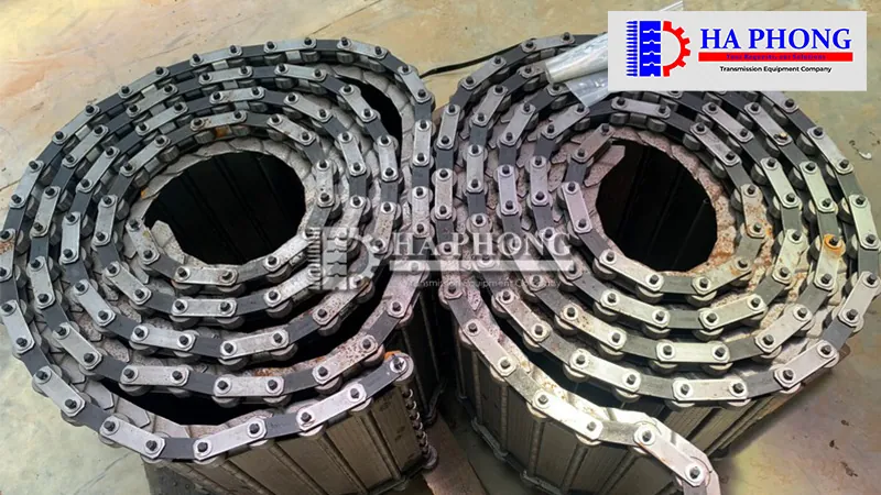 Băng tải chip bản lề
