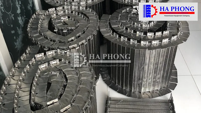 Ảnh lưới Inox xoắn ốc thực tế