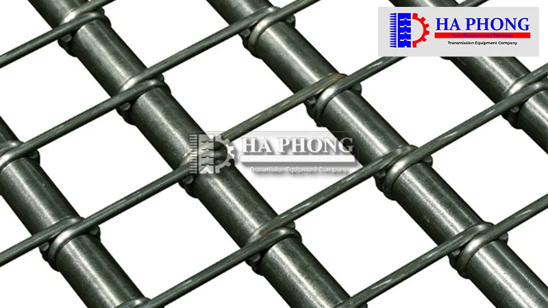 Băng tải lưới inox dạng eyelink