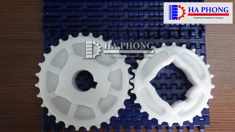 Băng tải nhựa Hong’s belt HS 1500B mặt hở bước 12.7mm Băng tải nhựa Hong’s belt HS 1500B mặt hở bước 12.7mm