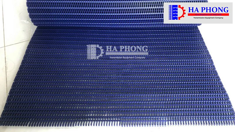 Băng tải nhựa Hong’s belt HS 700B-N mặt hở bước 27.2mm
