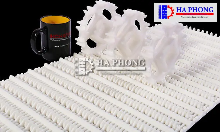 Băng tải nhựa Hong's belt HS-103B-HD-N Băng tải nhựa HONGSBELT HS-103B-HD-N