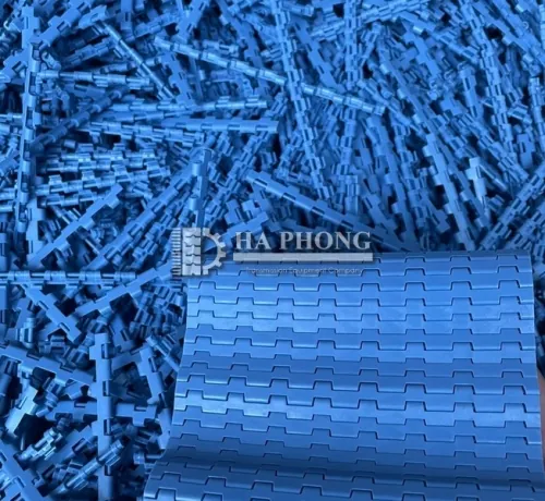 Băng tải nhựa Hong’s belt HS 4000A bước siêu nhỏ 5mm băng tải nhựa HS-4000A