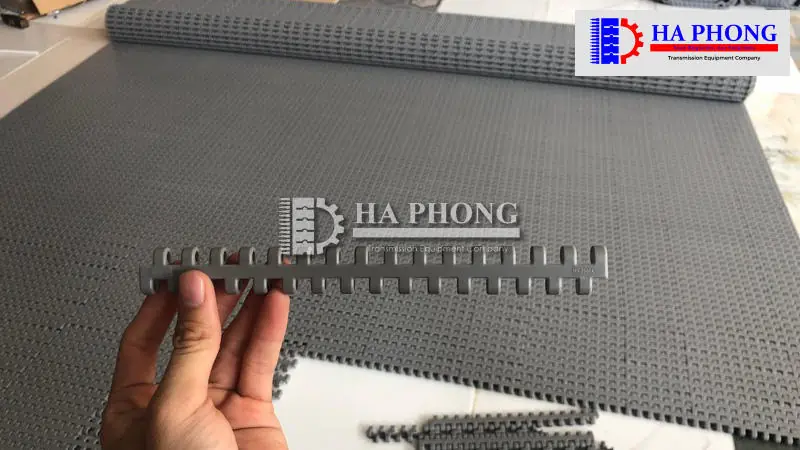 Băng tải nhựa Hong’s belt HS 1500 bước 12.7mm Băng tải Hong’s belt HS 1500 bước 12.7mm