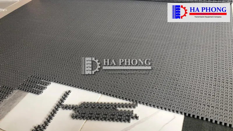 Băng tải nhựa Hong’s belt HS 1500 bước 12.7mm Điểm nổi bật của băng tải nhựa Series HS-1500