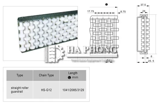 trục lăn dẫn hướng