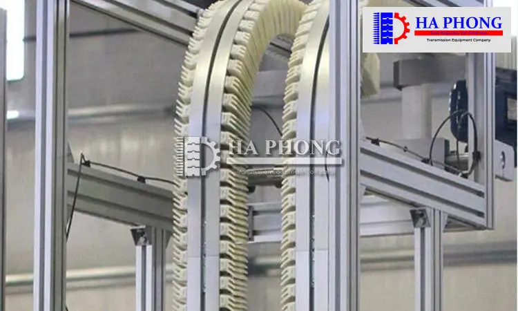 Ưu điểm nổi bật của xích gắp chai Gripper chain