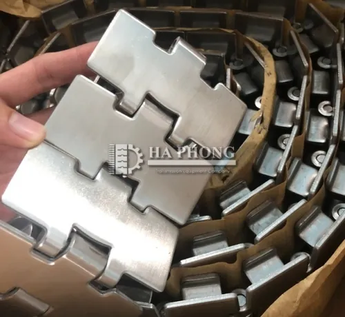 Băng tải xích Inox - Slat top chain Băng tải xích Inox - Slat top chain - Ảnh 3