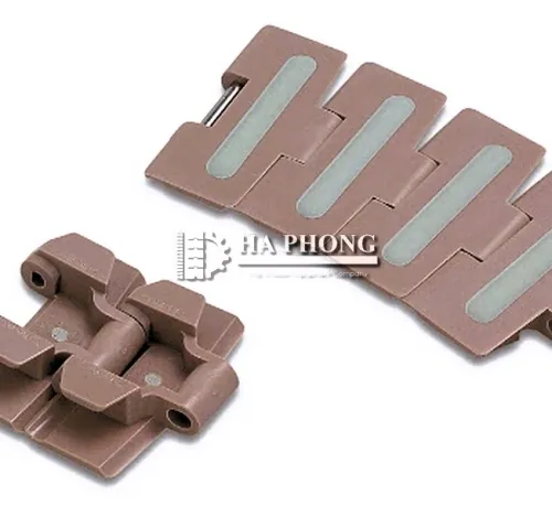 Xích nhựa 820/880 bề mặt cao su Xích nhựa 820/880 bề mặt cao su - Ảnh 3