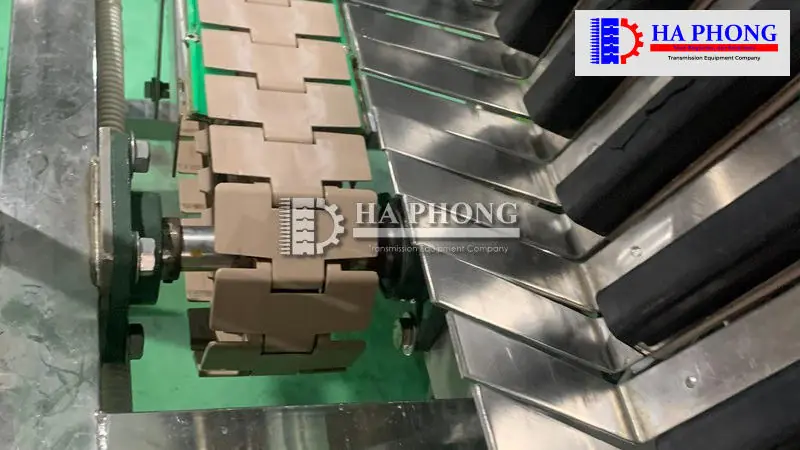 Ứng dụng của băng tải xích công nghiệp