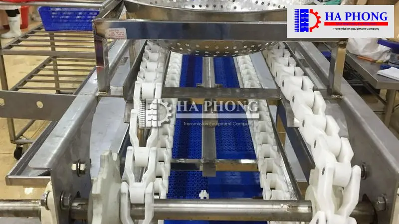 Ứng dụng Xích tải khay HS 2600 / HS 2800 Series:
