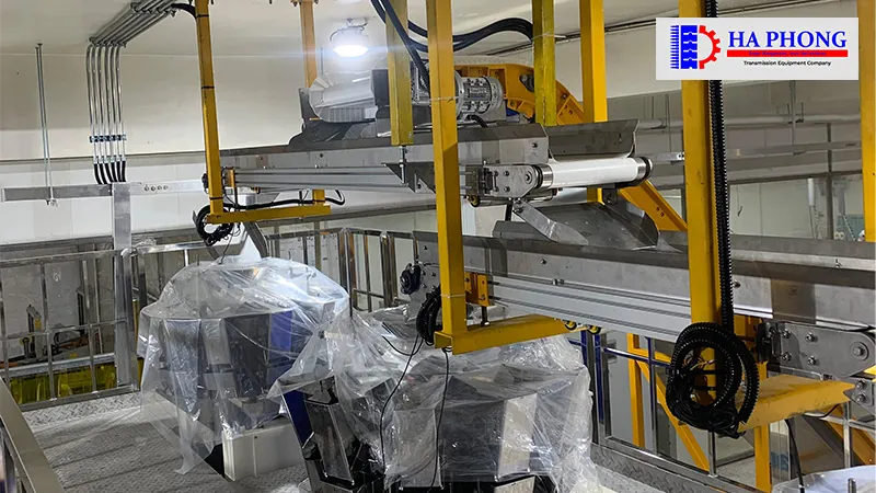 Dự án thực tế: Lắp đặt hệ thống băng tải sản xuất Mỳ z5187892494839 1e841219d3192839d8f4beeadc6dff69
