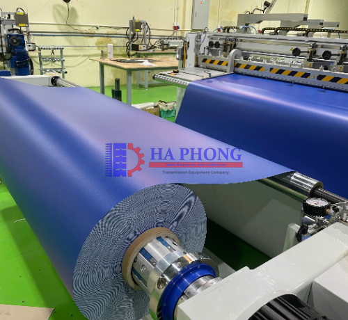 Băng tải PU Habasit TT12 Matt Blue Frayless