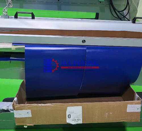 Băng tải PU Habasit TT12 Matt Blue Frayless