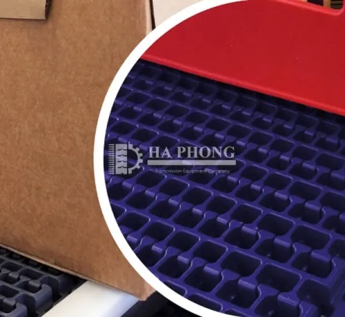 Băng tải nhựa bước xích 25.4mm