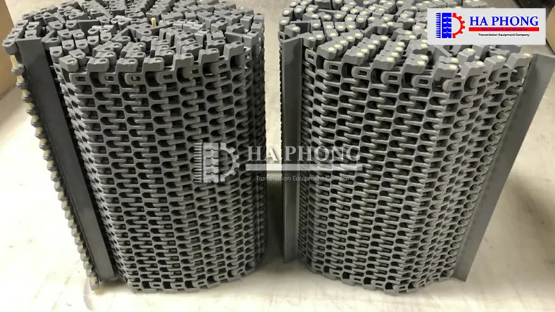 lắp đặt băng tải nhựa Habasit M2540