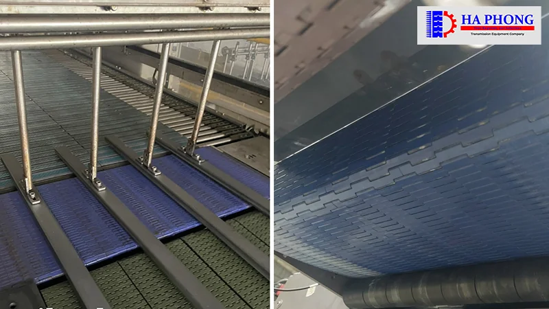 Băng Tải Nhựa HaBaSit M0863 MicroPitch Cone Top