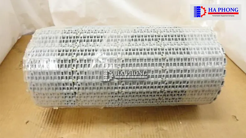 Băng tải Habasit M2520 mặt kín Vách bèo băng tải nhựa M2520 Habasit