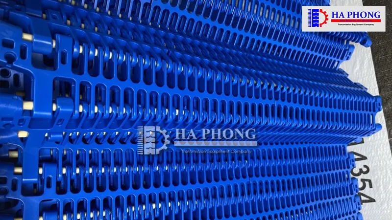 Băng tải nhựa Habasit PRSPS620 Ưu điểm băng tải nhựa Habasit PRSPS620
