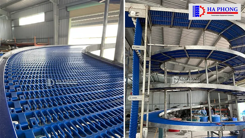 Băng tải nhựa Habasit PRSPS620 Băng tải nhựa Habasit PRSPS620