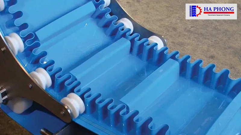 Ưu điểm của băng tải PU Habasit dán gờ