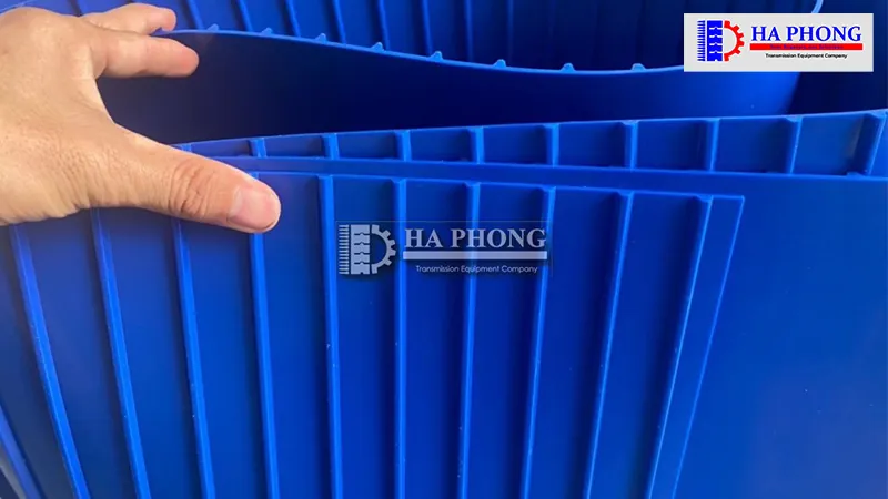 Cấu tạo băng tải PU đồng nhất