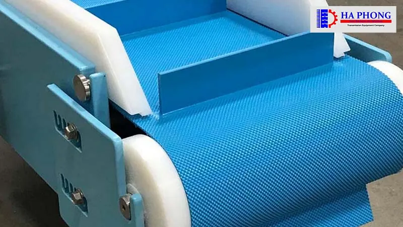 Kích thước của Băng tải PU đồng nhất mặt caro