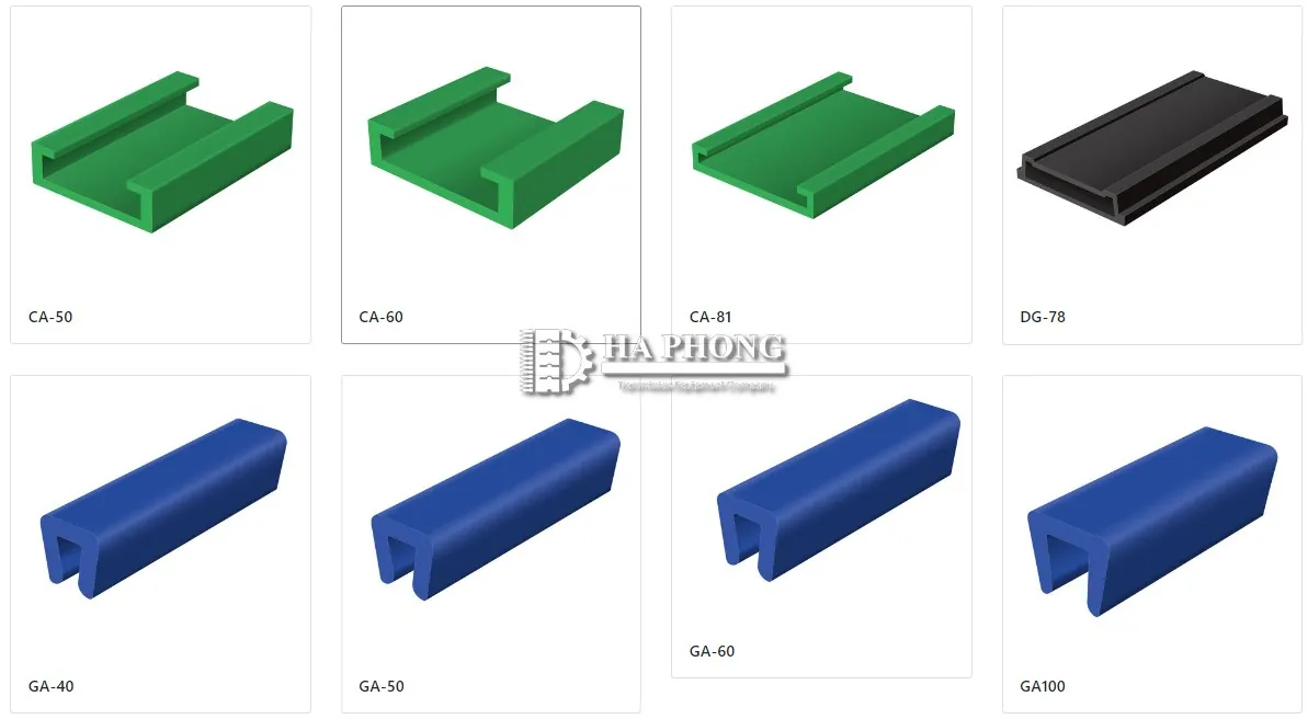 các loại phụ kiện băng tải Habasit