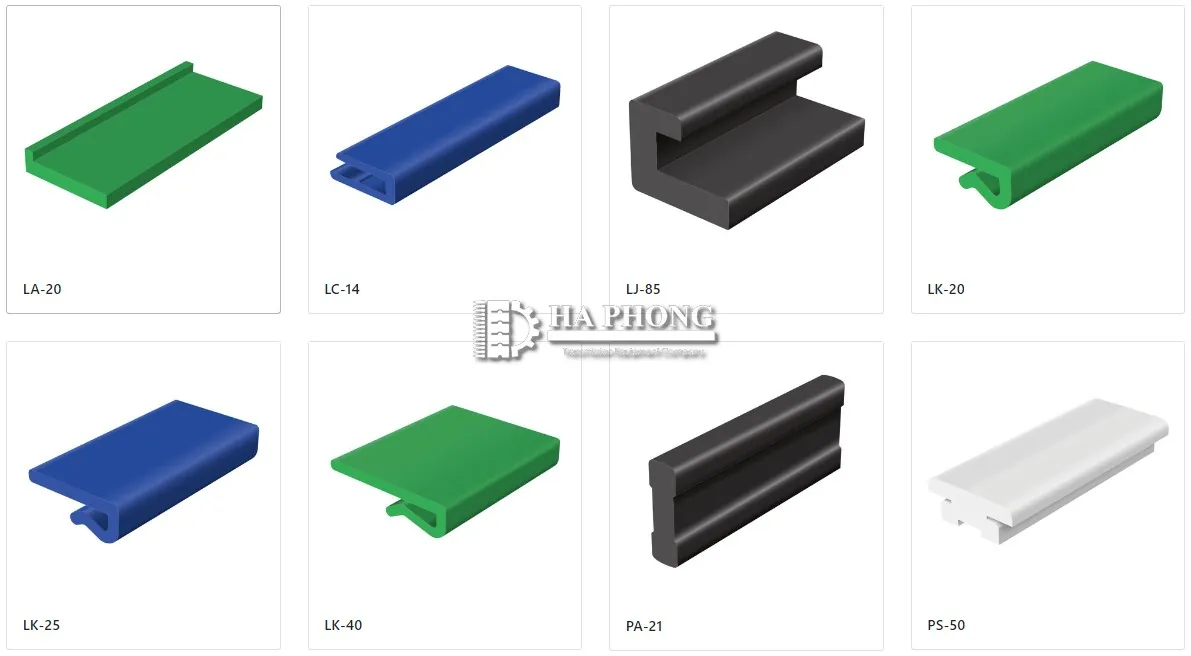 Các Loại Phụ Kiện Băng Tải Nhựa Habasit Phổ Biến