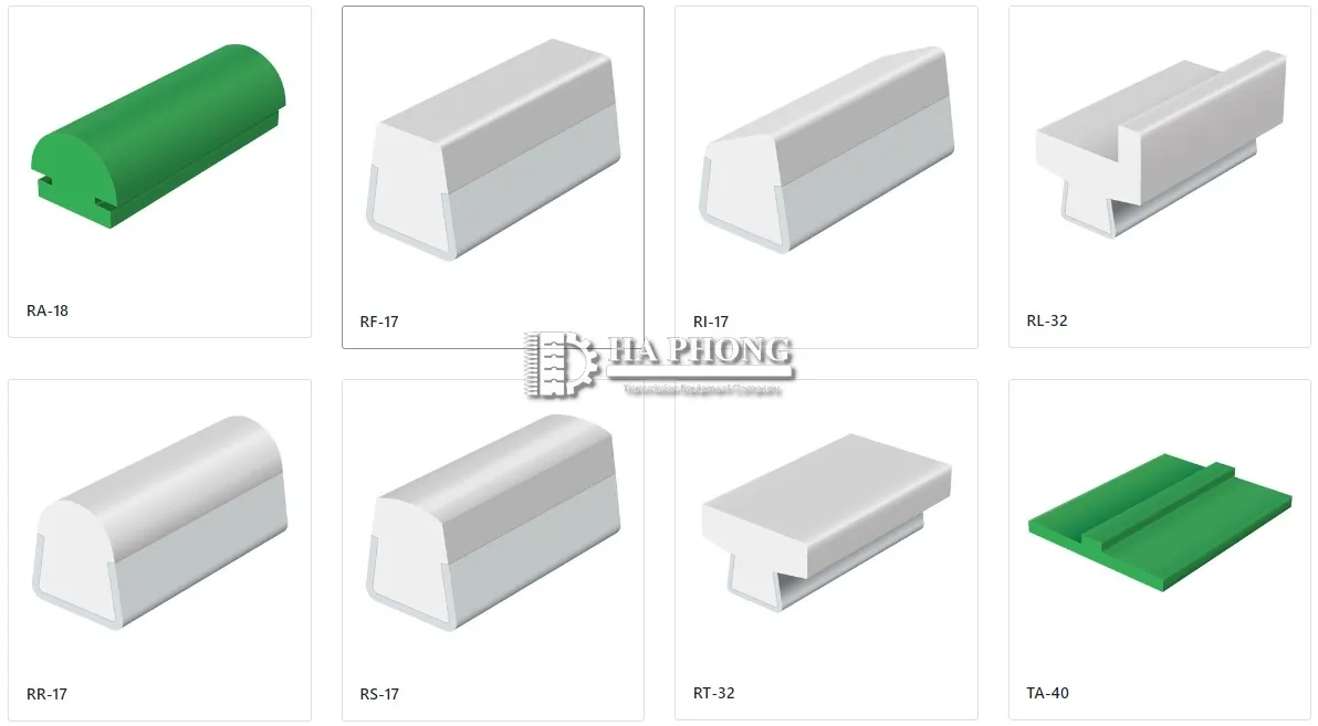 sản phẩm băng tải nhựa Habasit