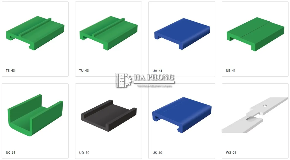 Ứng dụng của phụ kiện băng tải nhựa Habasit