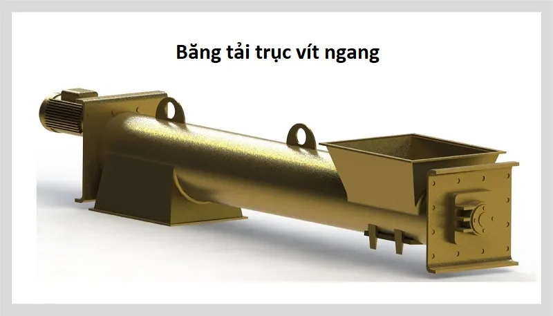 băng tải trục vít ngang