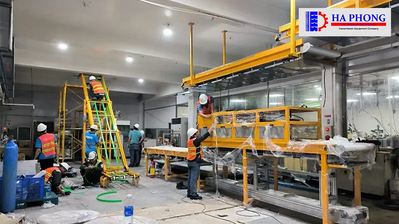 Cải tạo, sửa chữa băng tải chuyên nghiệp, giá cả cạnh tranh dịch vụ sửa chữa băng tải của Hà Phong