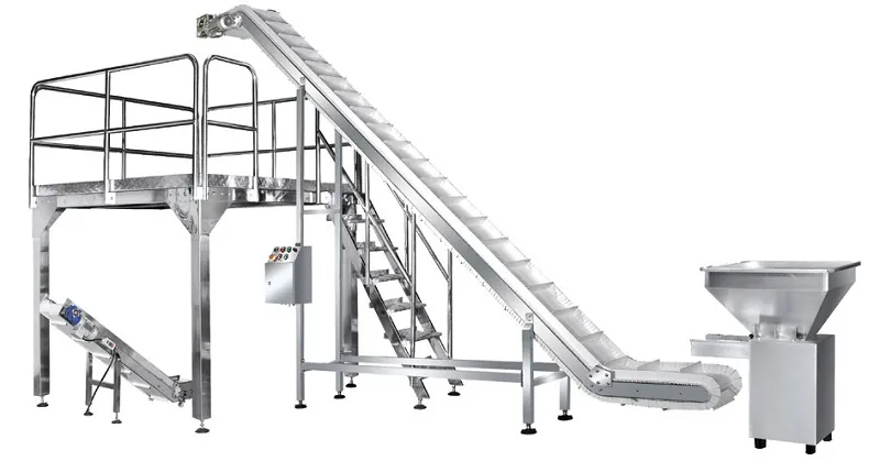 Cấu tạo của băng tải cấp liệu