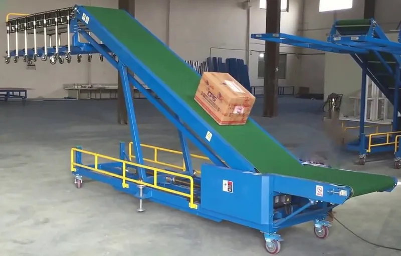 Ưu điểm của băng tải nâng hạ