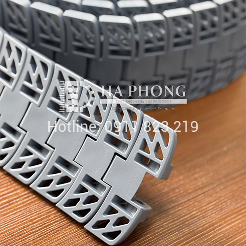 Xích nhựa chạy cong Movex 260M LFA bangtaihaphong bang tai xich 260m lfa 9