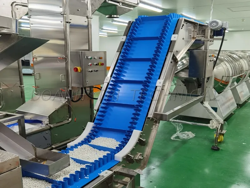 Ứng dụng băng tải PVC tai bèo