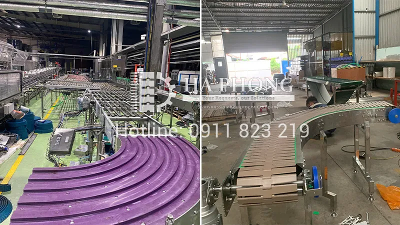 Cơ cong từ cho băng tải xích 250M/260M K330