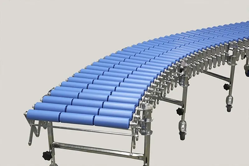 Băng tải con lăn nhựa - Đặc điểm và ứng dụng đa dạng trong sản xuất Băng tải con lăn nhựa