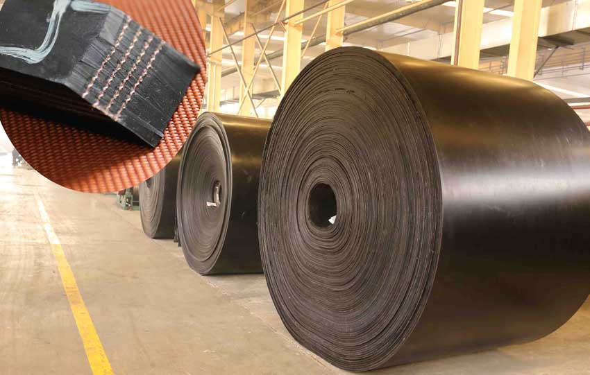 băng tải cao su bố vải