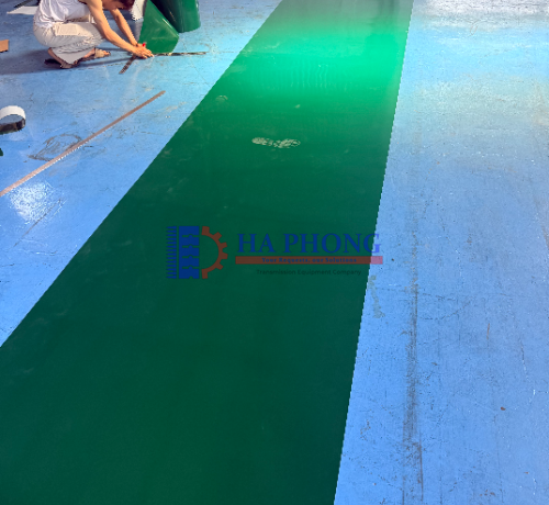 Lắp đặt băng tải PVC