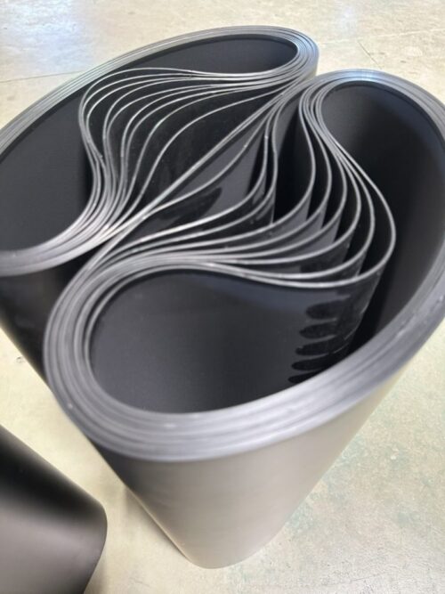 Băng tải bo mép pu