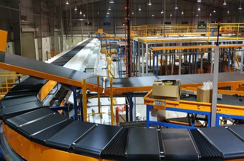 bảo dưỡng băng tải ngành logistics